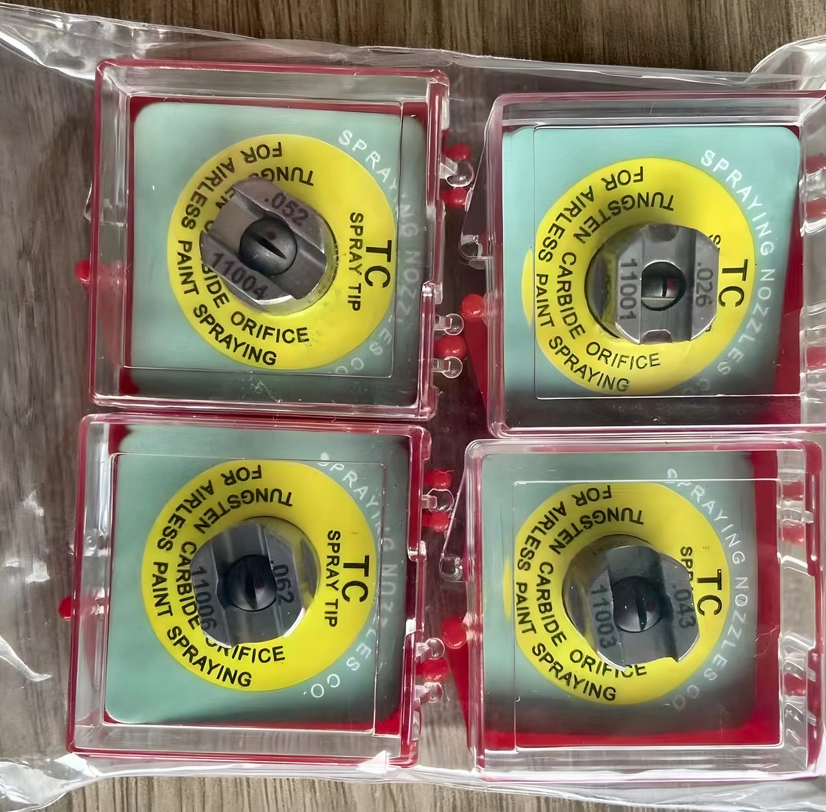 Tungsten carbide spray tips, photo 1 of 1