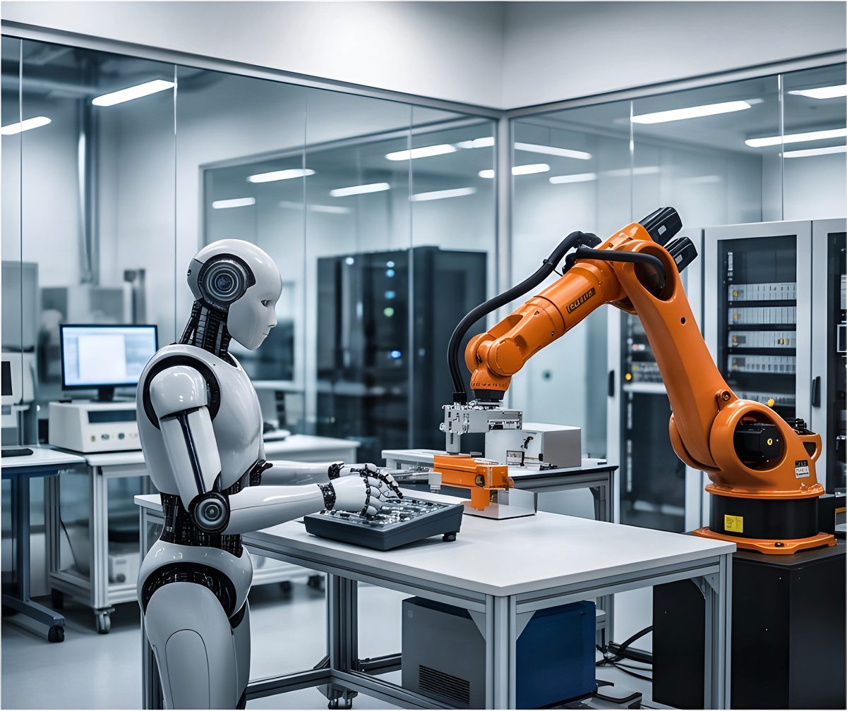 Industrial robot arms, photo 2 of 2